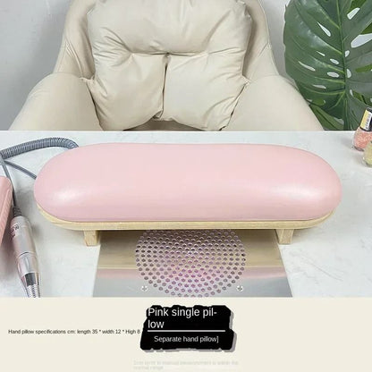 Professional PU Leather Nail Hand Pillow Cushion For Manicure Comfort 5