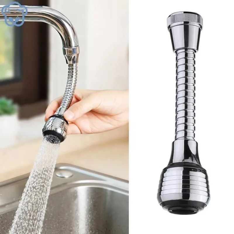 Rotatable High Pressure Faucet Extender for Kitchen and Bathroom