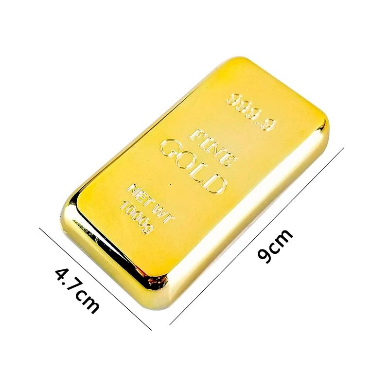 Gold Bar Bottle Opener Magnet Golden Bullion Fridge Beer Bar Kitchen Utensil 1