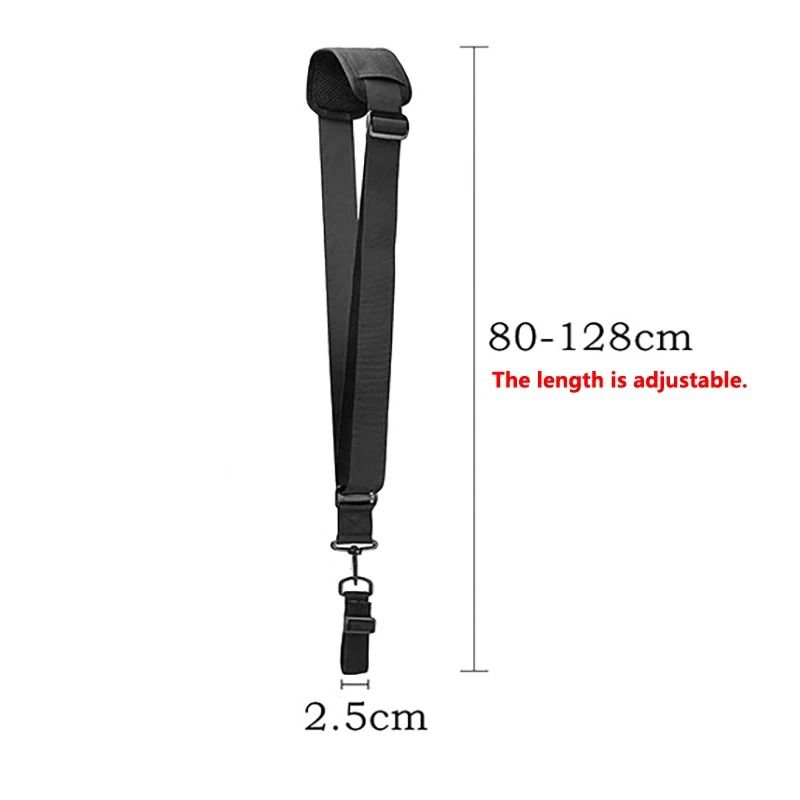 Black Adjustable Nylon Lawn Mower Harness Strap For Brush Cutters 4