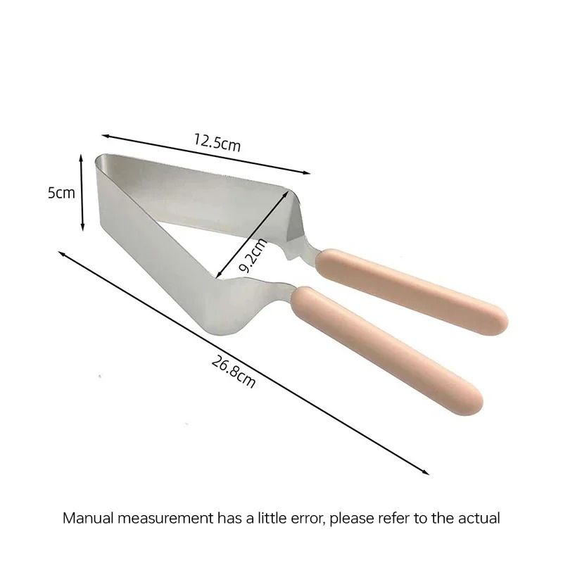 Stainless Steel Cake Slicer Cutter Tongs Cake Server 5