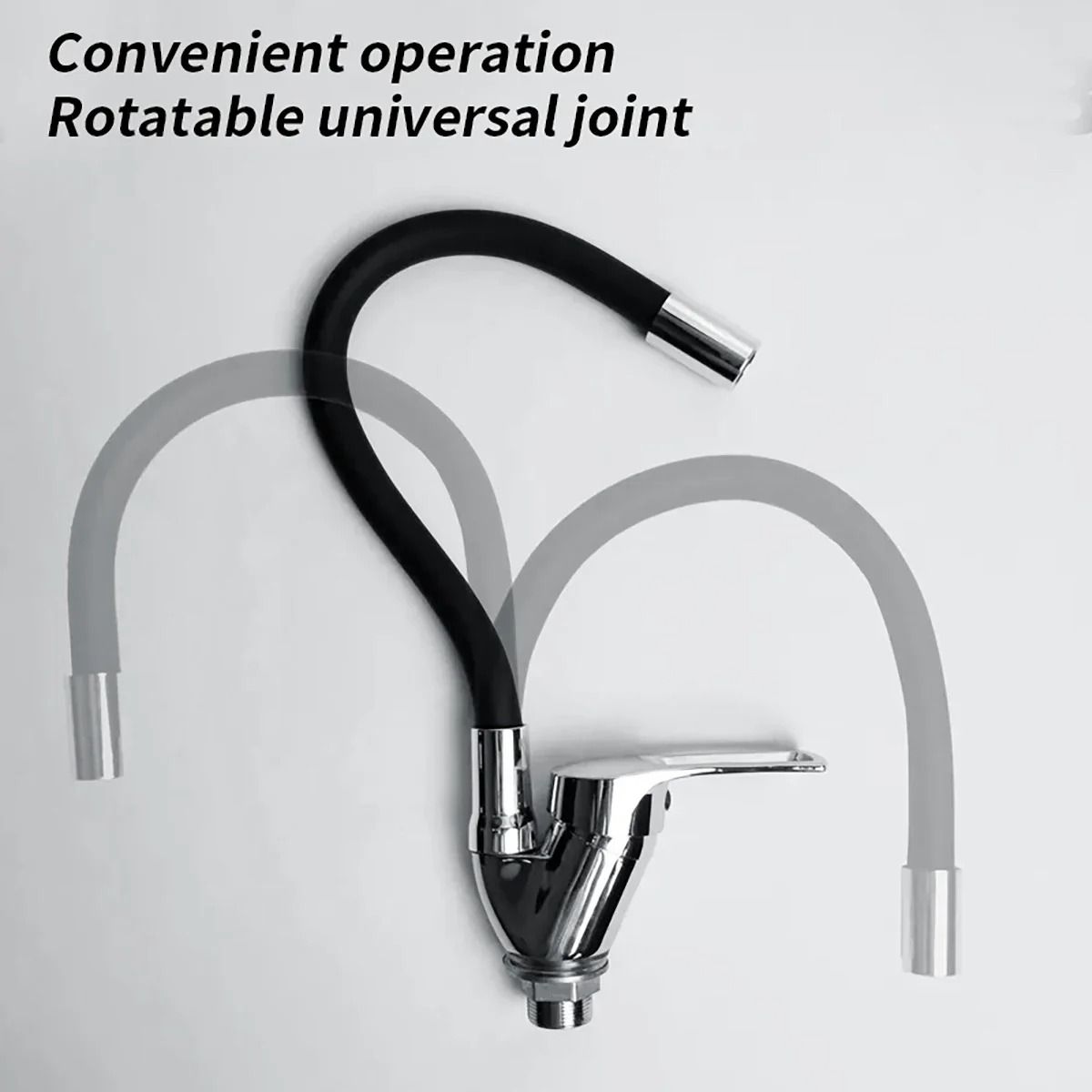 Flexible Rotating Kitchen Faucet With Hot And Cold Water Mixer 3