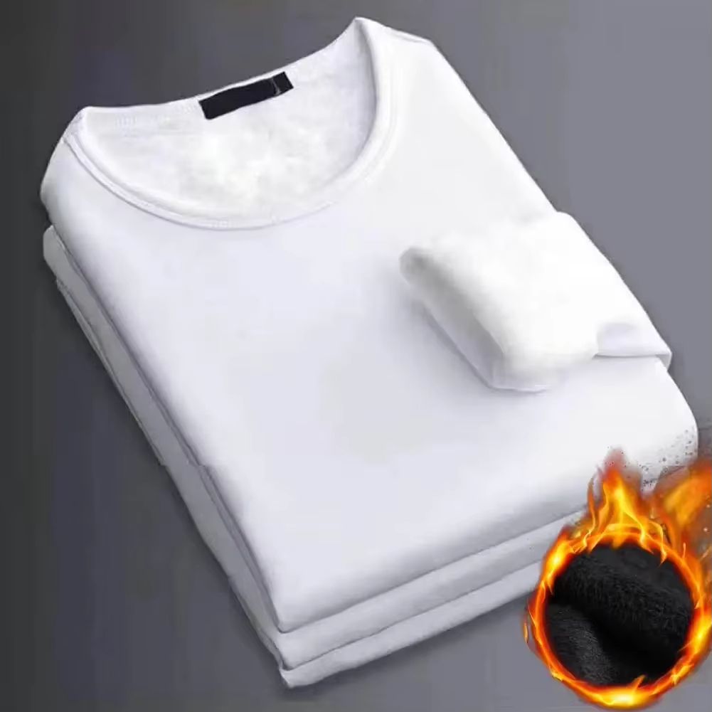 Ultra Warm Mens FleeceLined Thermal Crewneck Shirt  Premium Winter Base Layer 3