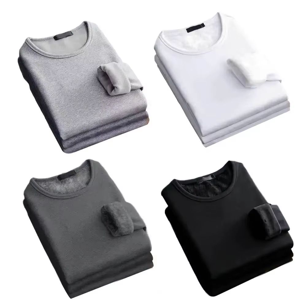 Ultra Warm Mens FleeceLined Thermal Crewneck Shirt  Premium Winter Base Layer 5