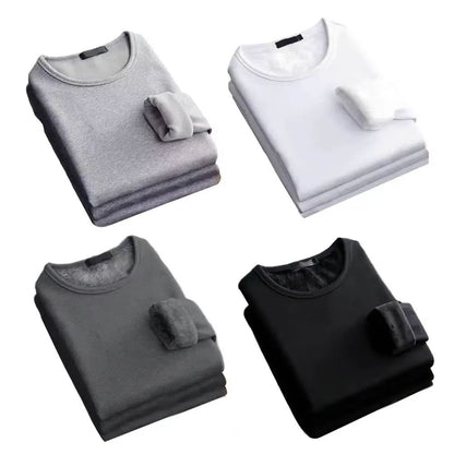 Ultra Warm Mens FleeceLined Thermal Crewneck Shirt  Premium Winter Base Layer 5