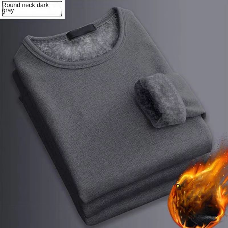 Ultra Warm Mens FleeceLined Thermal Crewneck Shirt  Premium Winter Base Layer 6