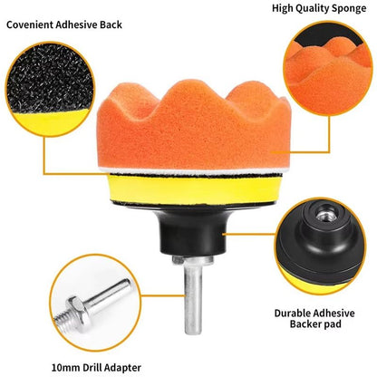 Ultimate Car Buff  Polish Foam Pad Kit  Professional Vehicle ScratchRemoval Solution 1