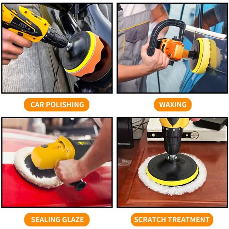 Ultimate Car Buff  Polish Foam Pad Kit  Professional Vehicle ScratchRemoval Solution 5