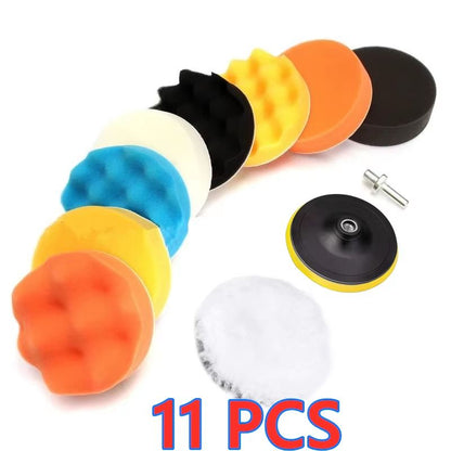 Ultimate Car Buff  Polish Foam Pad Kit  Professional Vehicle ScratchRemoval Solution 7