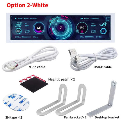 UltraCompact 88 Inch IPS USBC Secondary Smart Display  Portable Monitor For Laptop  Desktop 6