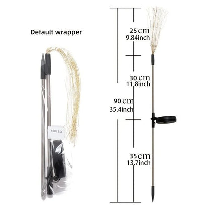 Solar Fireworks Lights For Outdoor Decoration 5