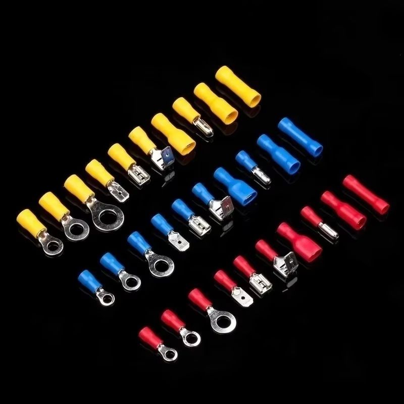 AllInOne Insulated Crimp Terminal Connector Kit  Male  Female Wire Terminal Assortment 5