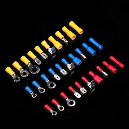 AllInOne Insulated Crimp Terminal Connector Kit  Male  Female Wire Terminal Assortment 5