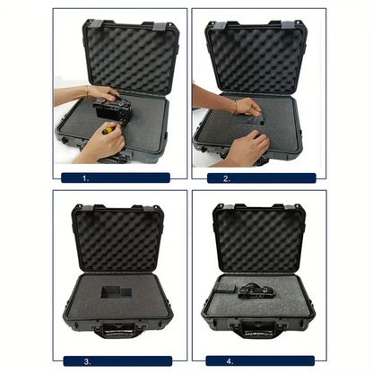 Ultimate Waterproof Hard Carry Case With PreCut Foam Insert  Secure Storage For Tools  Gear 5