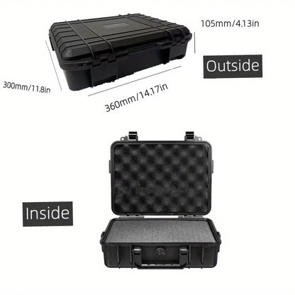 Ultimate Waterproof Hard Carry Case With PreCut Foam Insert  Secure Storage For Tools  Gear 7
