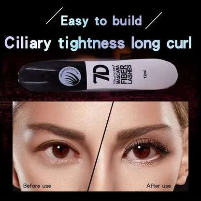 Velvet Curl 7D Fiber Mascara Set  Waterproof LengthDefining Lash Bundle 4