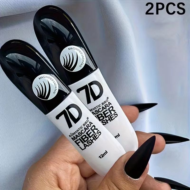 Velvet Curl 7D Fiber Mascara Set  Waterproof LengthDefining Lash Bundle 6