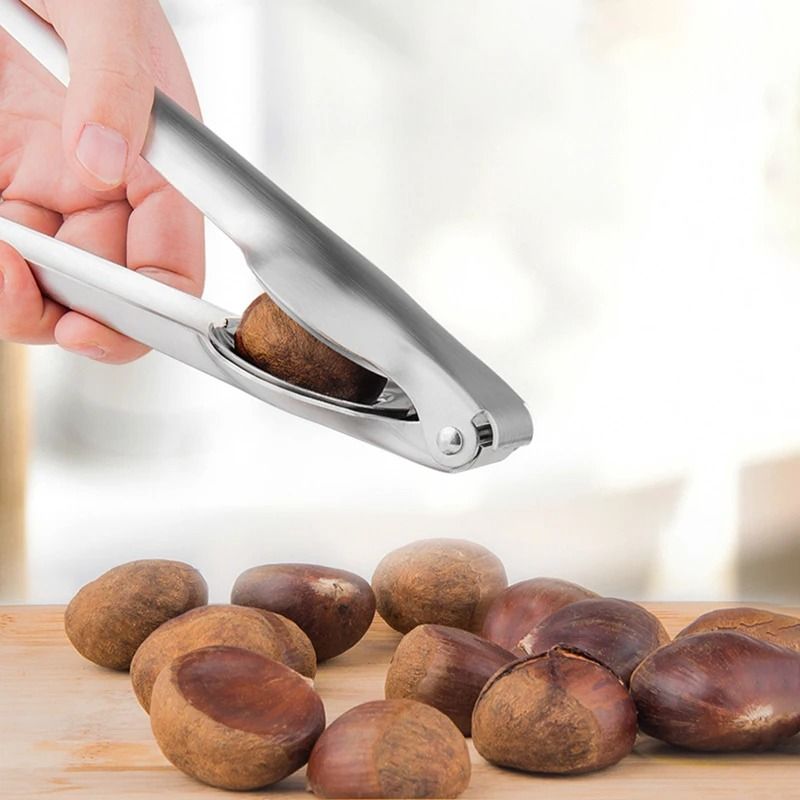 Stainless Steel Chestnut Opener And Walnut Sheller Tool 2