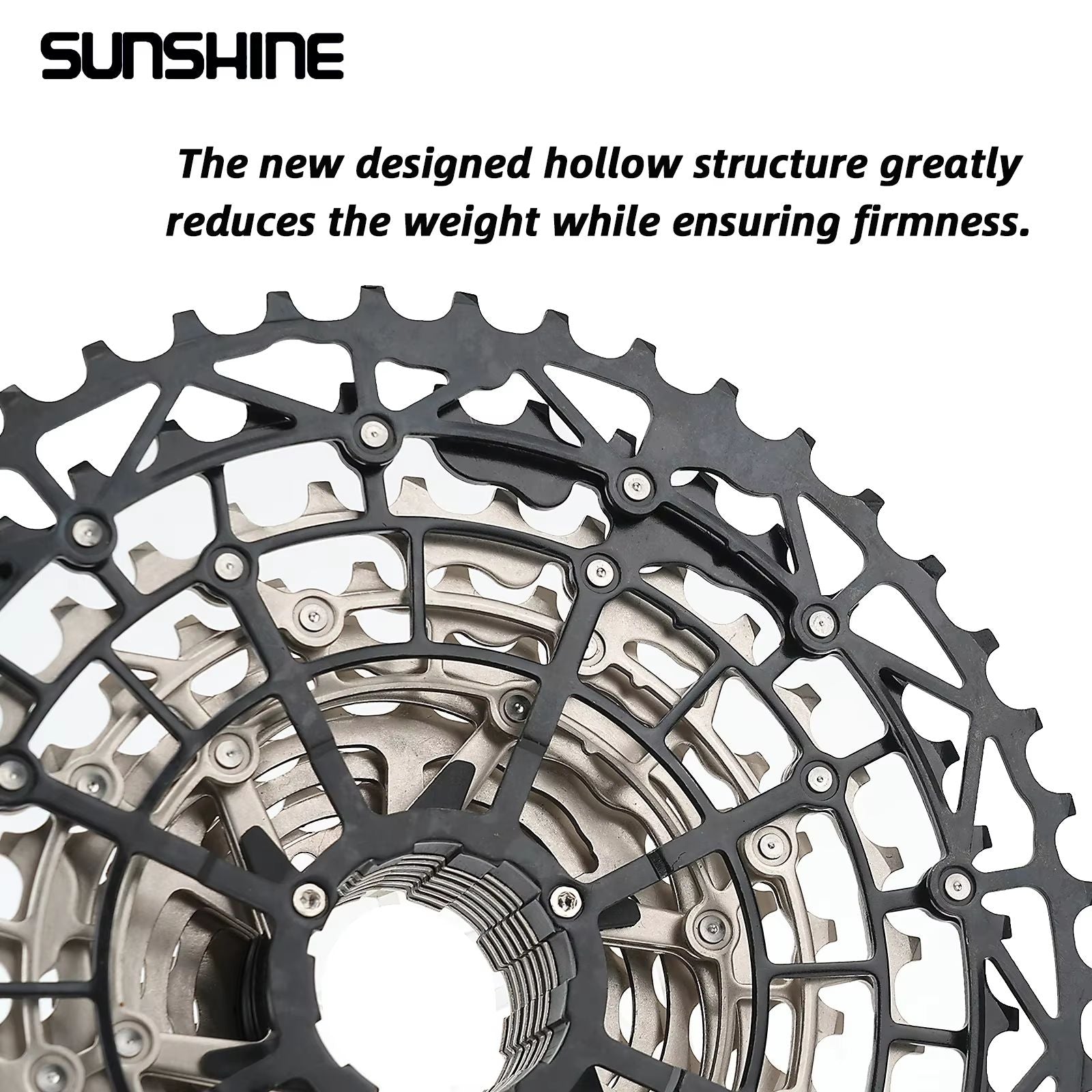 SUNSHINE Ultralight HG CarbonSteel Cassette 913 Speed  Performance Drivetrain Upgrade 4