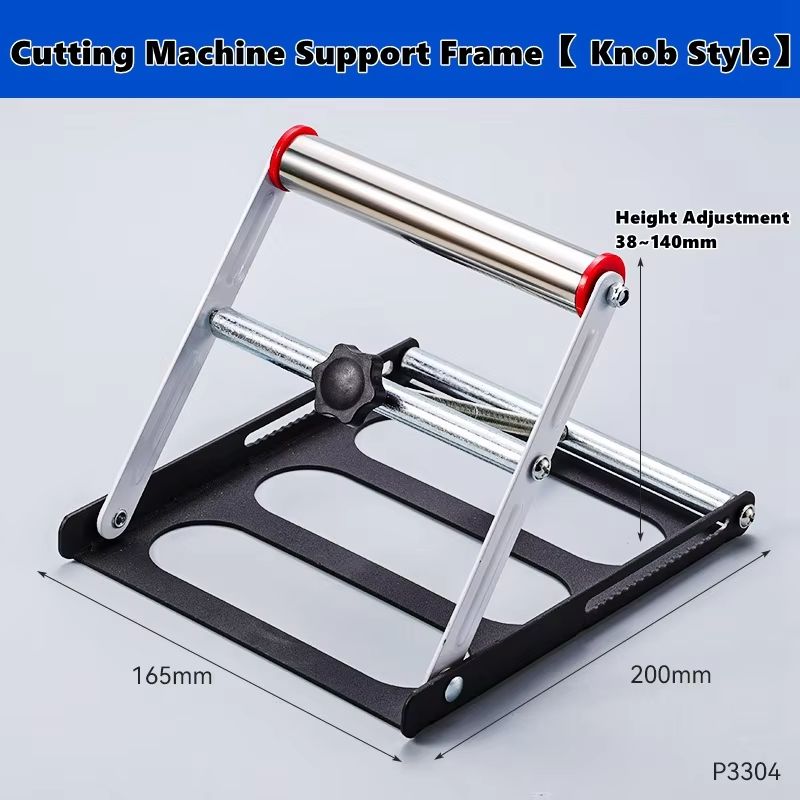 Pro Support Adjustable Height Roller Stand  Optimized Support For Table Saws  Miter Saws 9
