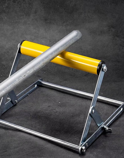 Pro Support Adjustable Height Roller Stand  Optimized Support For Table Saws  Miter Saws 2