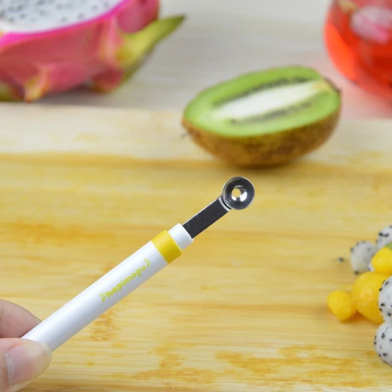 Stainless Steel Double Ended Melon Baller And Fruit Scoop 3