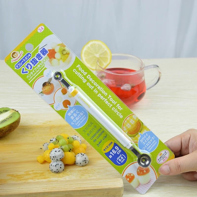 Stainless Steel Double Ended Melon Baller And Fruit Scoop 4