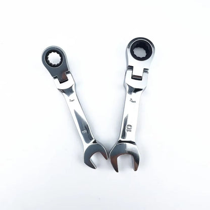 SwiftReach Mini ShortHandle Ratchet Wrench  DualPurpose OpenEnd  Ratchet Design 5