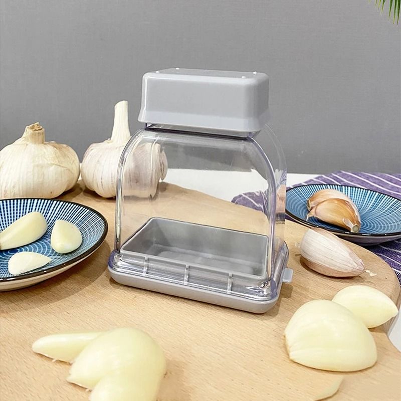 Manual Pressing Garlic Grinding Grater Cutter Kitchen Tool 1