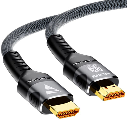 UltraHighSpeed HDMI 21 Braided Cable 4K At 120Hz  8K A60Hz  48 Gbps Transfer  DTSX  HDR10  PS5  Lap 2