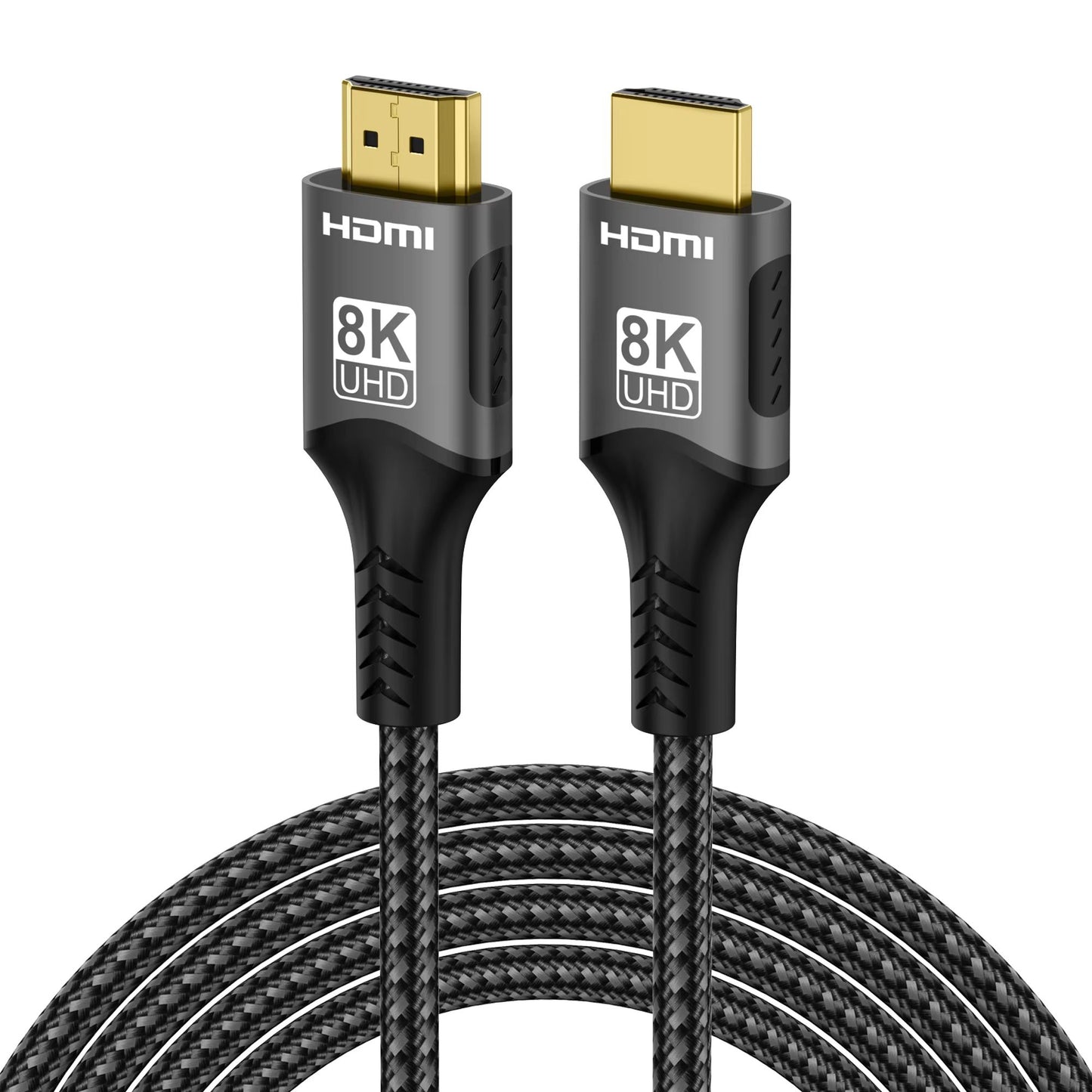 UltraHighSpeed HDMI 21 Braided Cable 4K At 120Hz  8K A60Hz  48 Gbps Transfer  DTSX  HDR10  PS5  Lap 8
