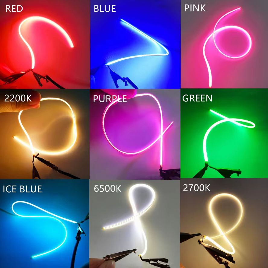 UltraSlim SameEnd LED Filament Strip  Flexible DC 3 V Lighting Ribbon For Edison Style Decor 1
