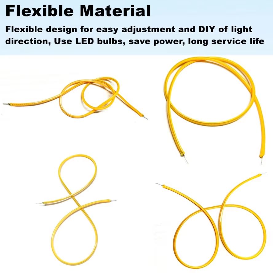 UltraSlim SameEnd LED Filament Strip  Flexible DC 3 V Lighting Ribbon For Edison Style Decor 3