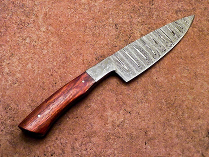 12 Custom Handmade Damascus Steel Chef Knife  Professional Kitchen  Camping Knife 2