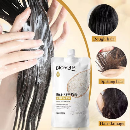 Instant Repair Keratin Hair Mask  Deep Restore For Damaged Frizzy  Weak Hair 3
