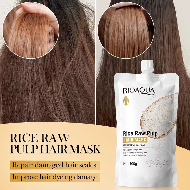 Instant Repair Keratin Hair Mask  Deep Restore For Damaged Frizzy  Weak Hair 4