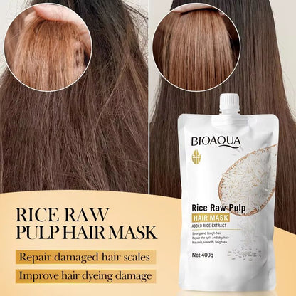 Instant Repair Keratin Hair Mask  Deep Restore For Damaged Frizzy  Weak Hair 4