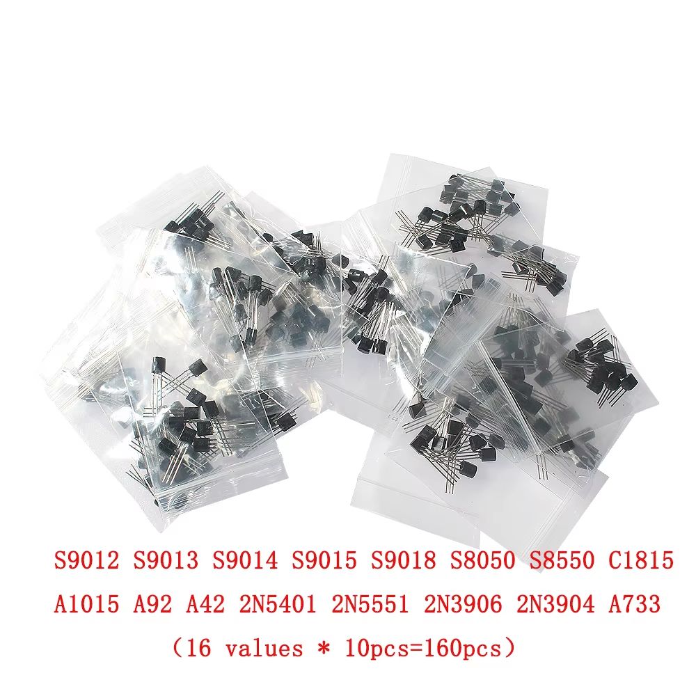 Essential NPNPNP Transistor Kit  10 Common Types For Prototyping  Repair 9