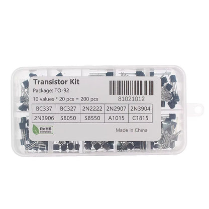 Essential NPNPNP Transistor Kit  10 Common Types For Prototyping  Repair 11