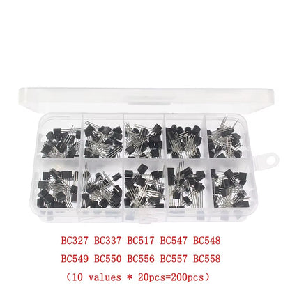 Essential NPNPNP Transistor Kit  10 Common Types For Prototyping  Repair 13