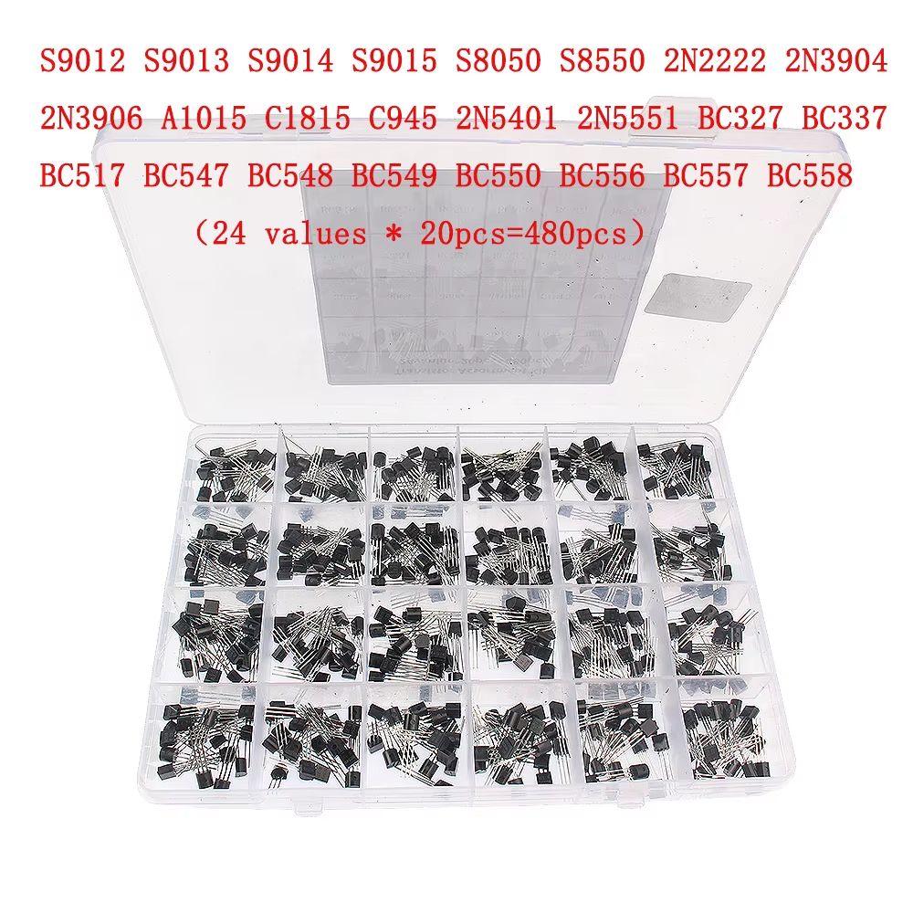 Essential NPNPNP Transistor Kit  10 Common Types For Prototyping  Repair 14