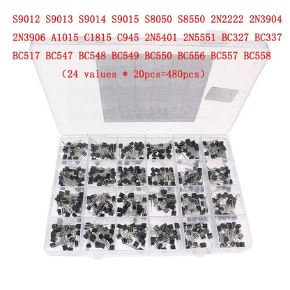 Essential NPNPNP Transistor Kit  10 Common Types For Prototyping  Repair 14