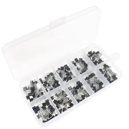 Essential NPNPNP Transistor Kit  10 Common Types For Prototyping  Repair 2