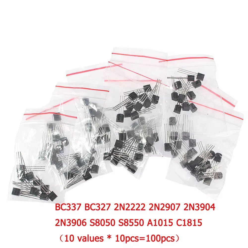 Essential NPNPNP Transistor Kit  10 Common Types For Prototyping  Repair 7