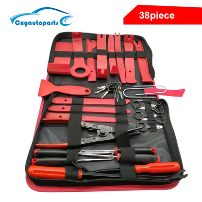 Car Tools Plastic Trim Removal Kit Car Interior Panel Tools Auto Trim Puller Set Car Clips Puller D 7