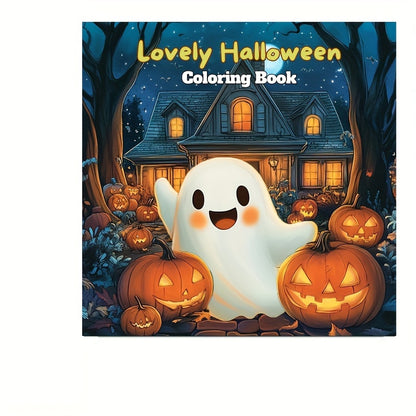 Halloween Coloring Book For Adults Stress Relief And Relaxation Valentines Day Gift Anti Anxiety Ar 6