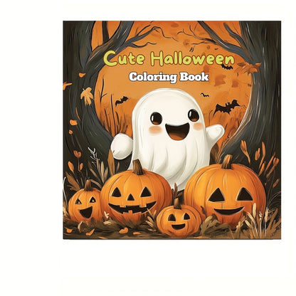 Halloween Coloring Book For Adults Stress Relief And Relaxation Valentines Day Gift Anti Anxiety Ar 9