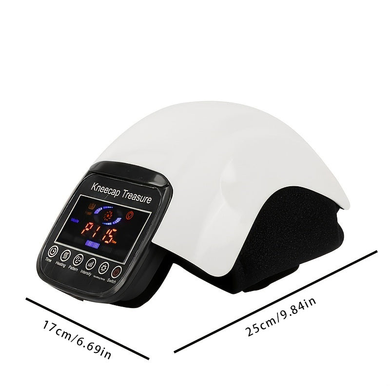 Rechargeable Knee Massager Portable Heating Pad Vibration Hot Compress Joint Support Care For Knee  1