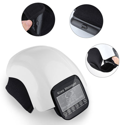 Rechargeable Knee Massager Portable Heating Pad Vibration Hot Compress Joint Support Care For Knee  3