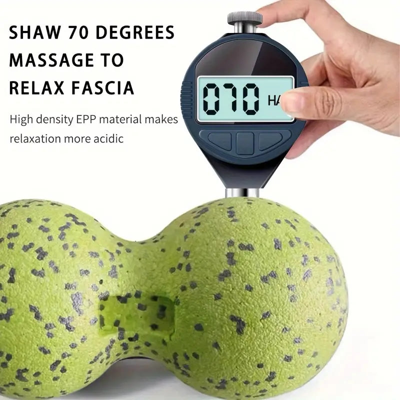 Double Long Hockey Ball High Density Peanut Massage Ball Deep Tissue Muscle Massage Roller 1